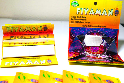 FIYAMAN Pure Hemp Organic Papers (10 Box Bundle)