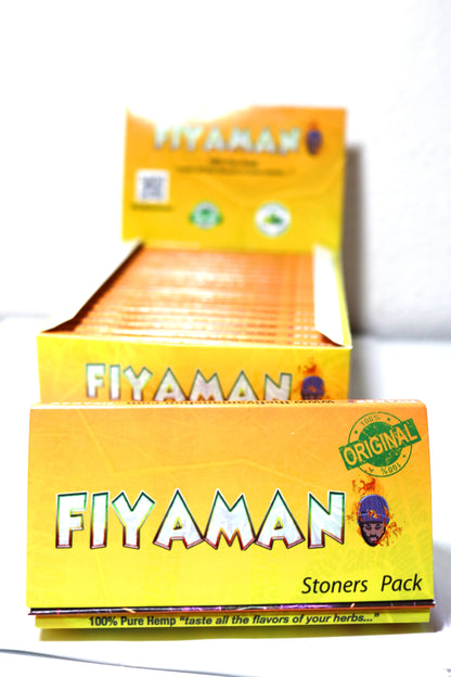 FIYAMAN Pure Hemp Organic Papers (10 Box Bundle)