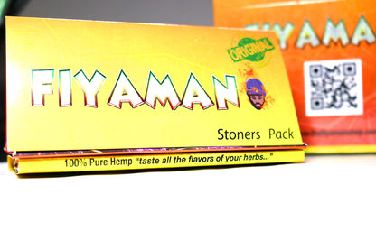 FIYAMAN Pure Hemp Organic Papers (10 Box Bundle)