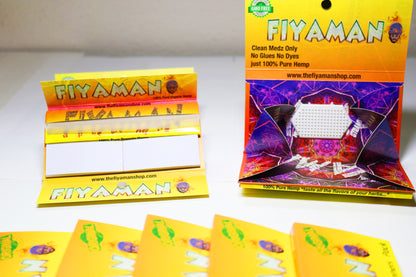 FIYAMAN Pure Hemp Organic Papers (10 Box Bundle)