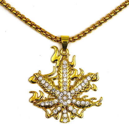 "Burning Kush" Necklace